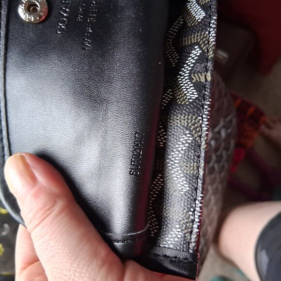 GOYARD Saint Louis GM Shoulder Tote Bag Coated Canvas Black - Picture 4 of 4